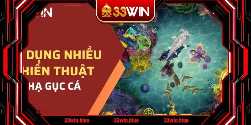 Áp dụng nhiều chiến thuật hạ gục cá 