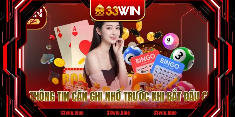 Các thông tin cần ghi nhớ trước khi bắt đầu cược