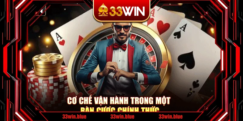 Cơ chế vận hành trong một bàn cược chính thức