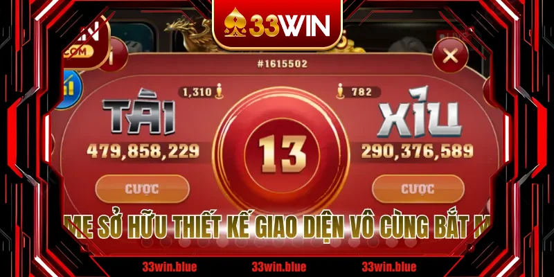 Game sở hữu thiết kế giao diện vô cùng bắt mắt
