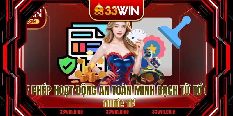 Giấy phép hoạt động an toàn minh bạch từ tổ chức quốc tế