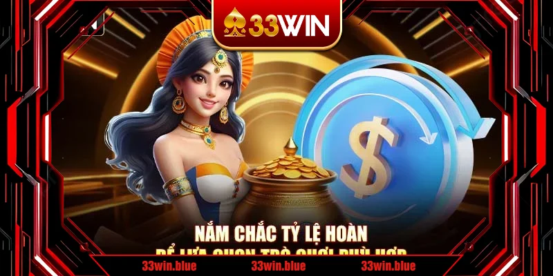 Nắm chắc tỷ lệ hoàn để lựa chọn trò chơi phù hợp